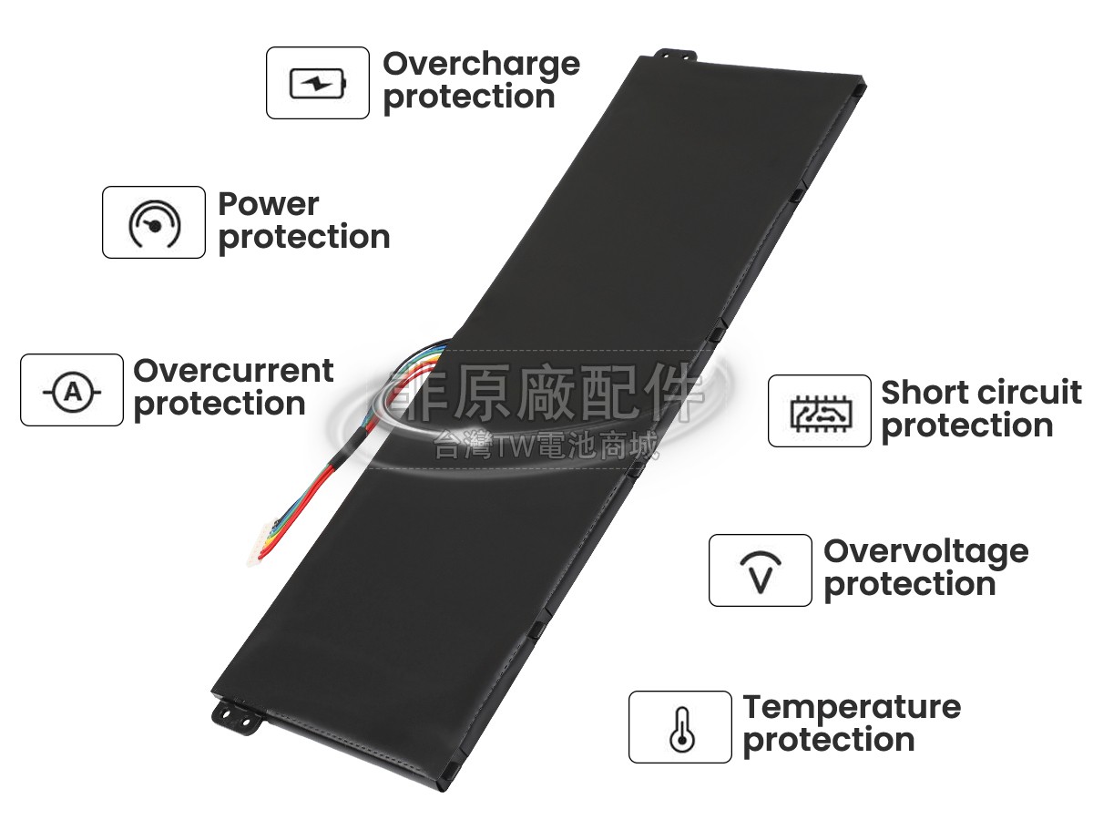 Acer Aspire 3 A315-41-R001副廠電池