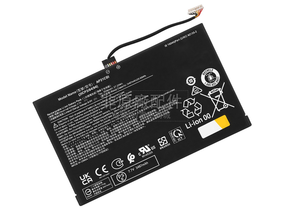 Acer KT0020B001副廠電池