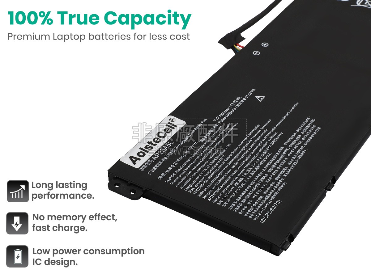 Acer AP23A5L副廠電池