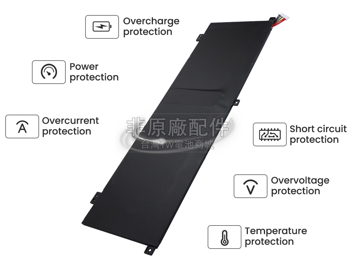 Gateway 4886280P副廠電池