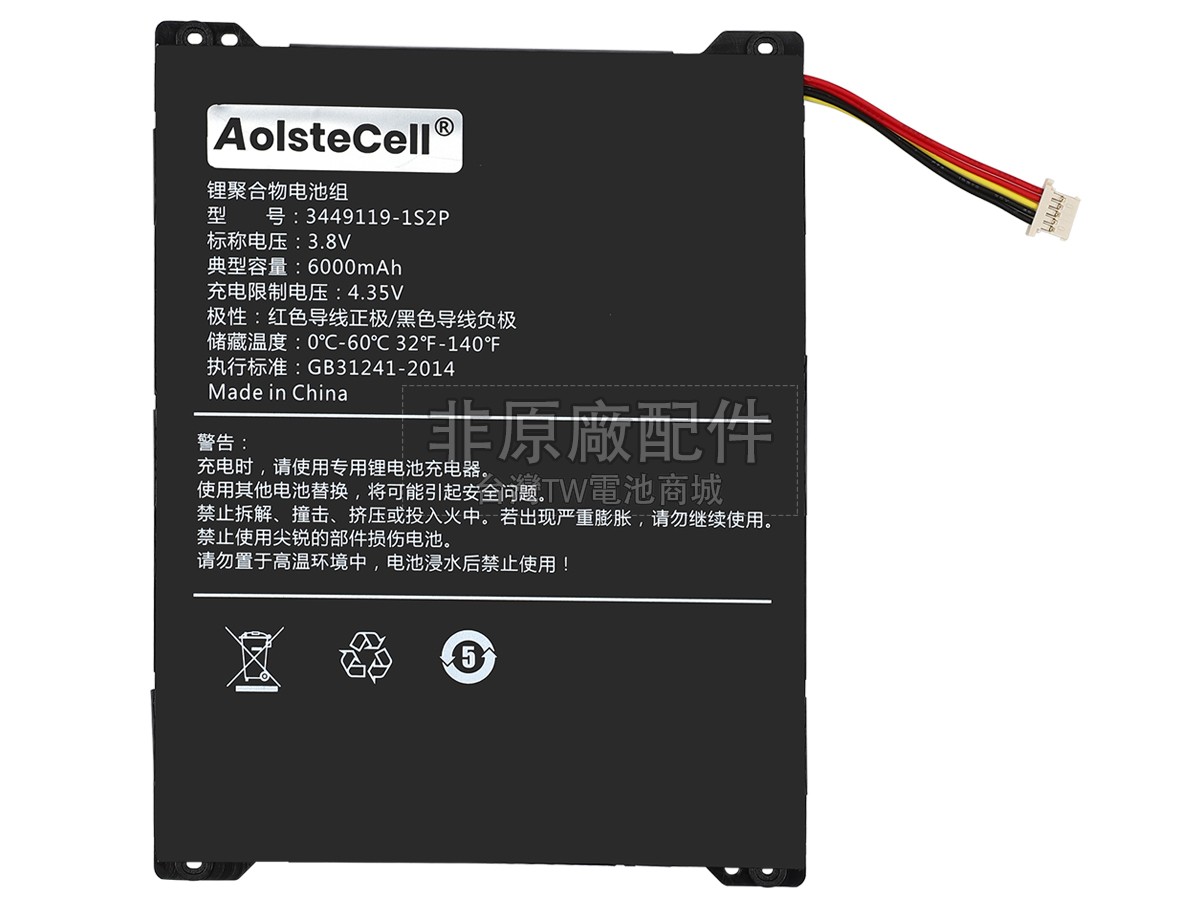 Alldocube IPLAY 20副廠電池