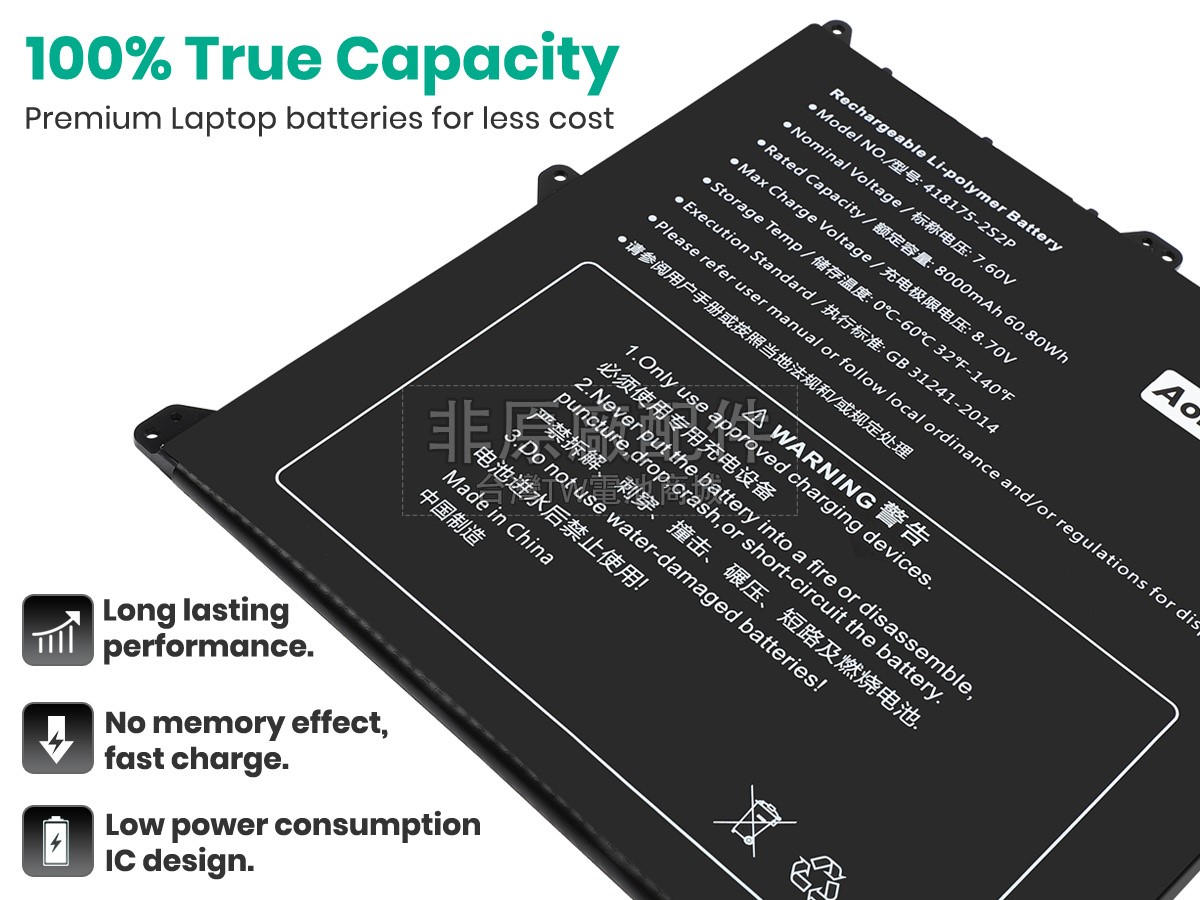 Alldocube 418175-2S2P副廠電池
