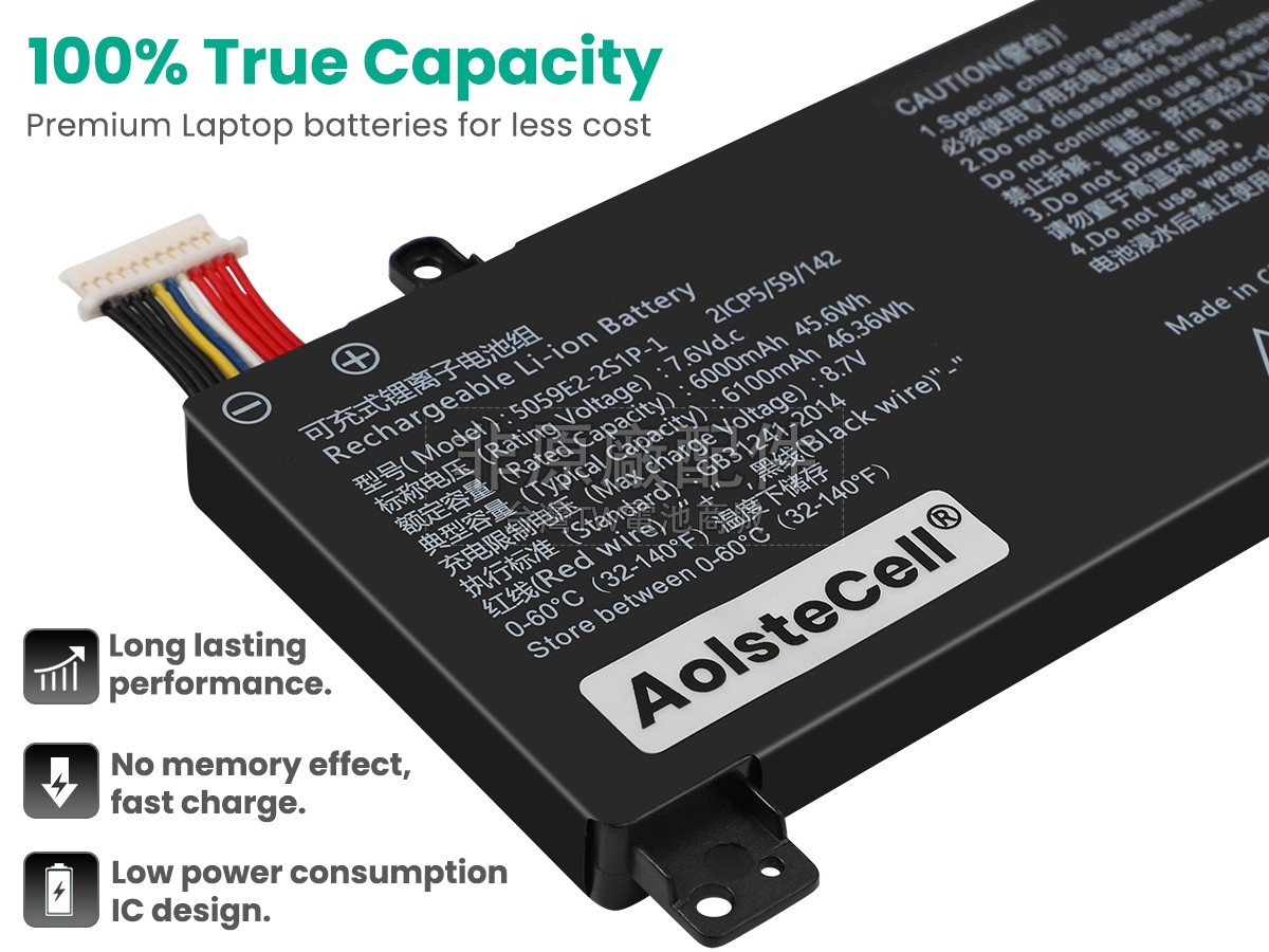 AolsteCell 5059E2-2S1P-1副廠電池