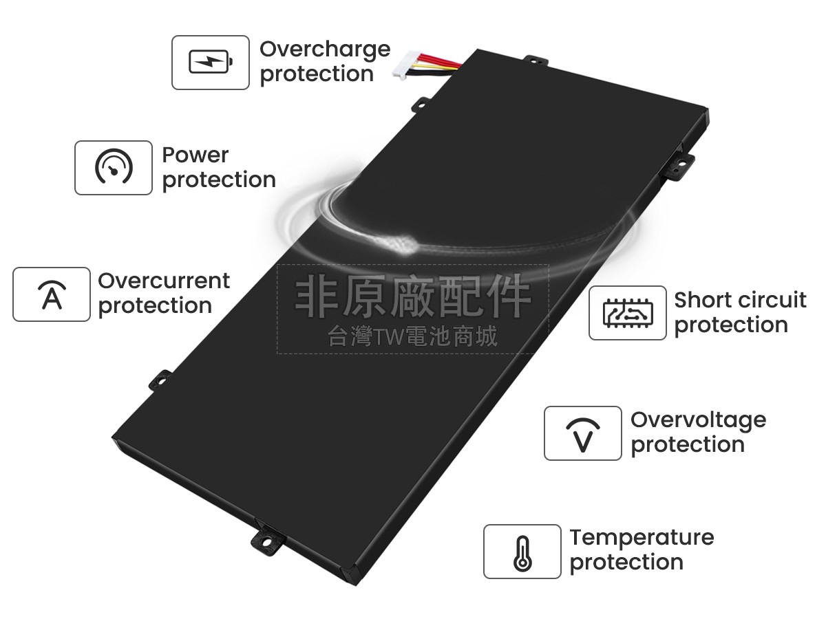 AolsteCell U6945180PV-2S1P副廠電池