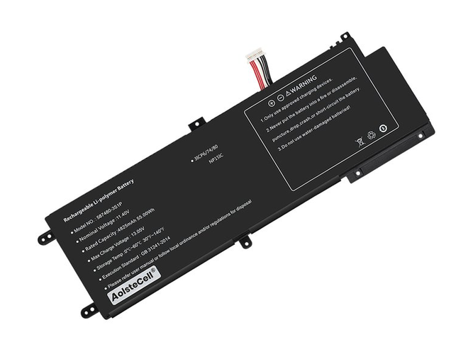 原廠AolsteCell 587480-3S1P筆電電池