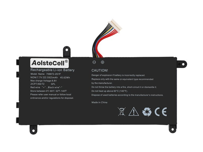 原廠AolsteCell 706872-2S1P筆電電池