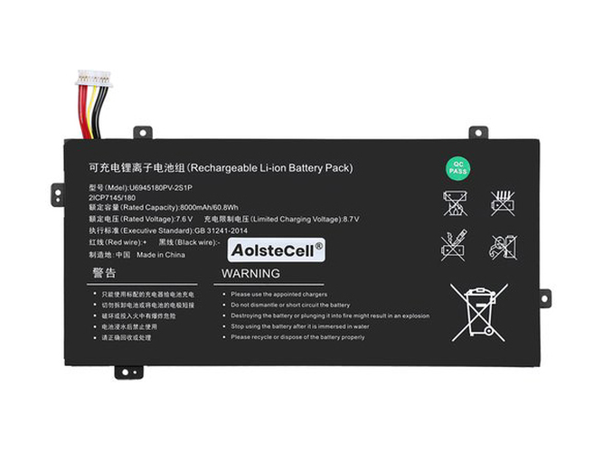 原廠AolsteCell U6945180PV-2S1P筆電電池