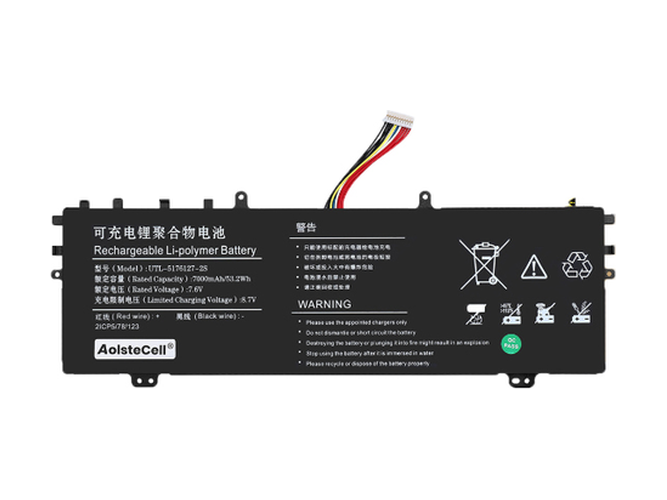 原廠AolsteCell UTL-5176127-2S筆電電池