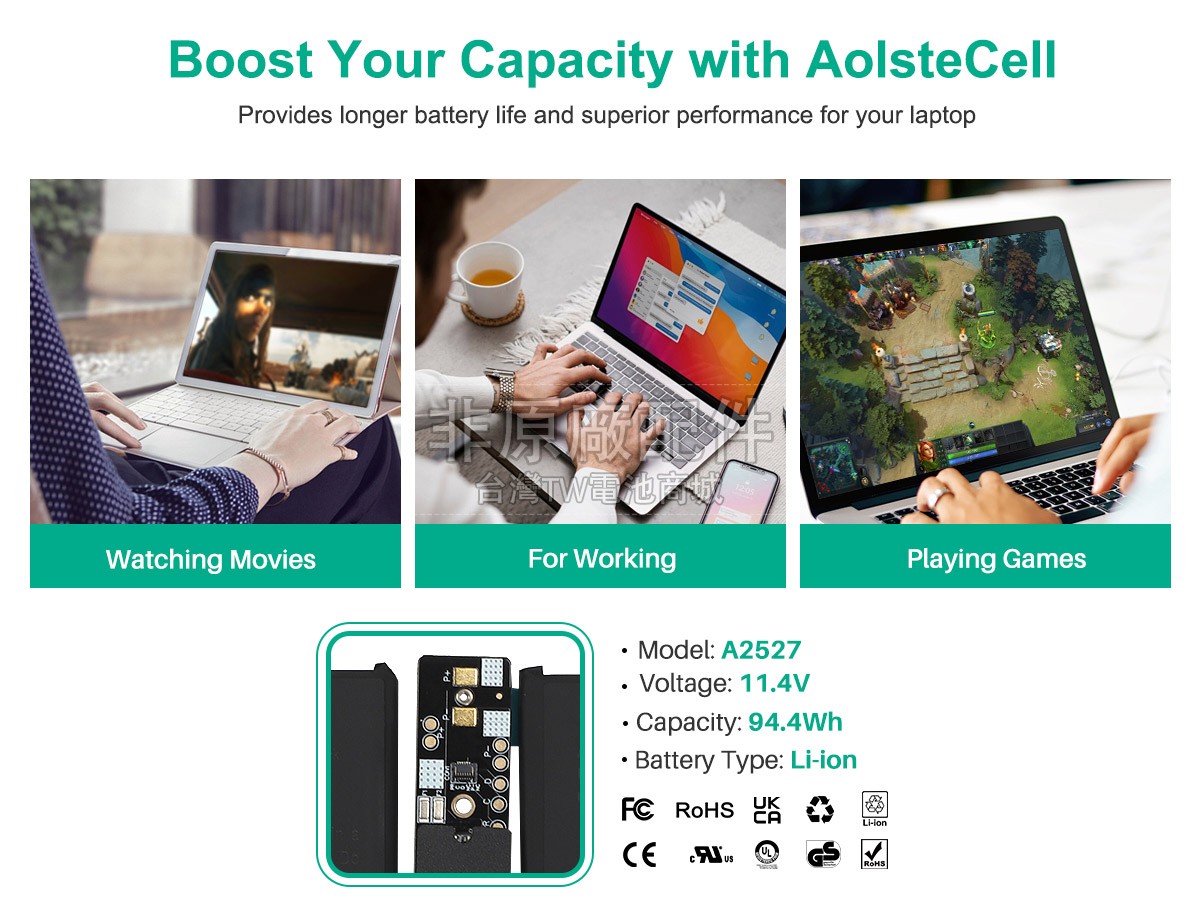 Apple MK1E3LL/A副廠電池