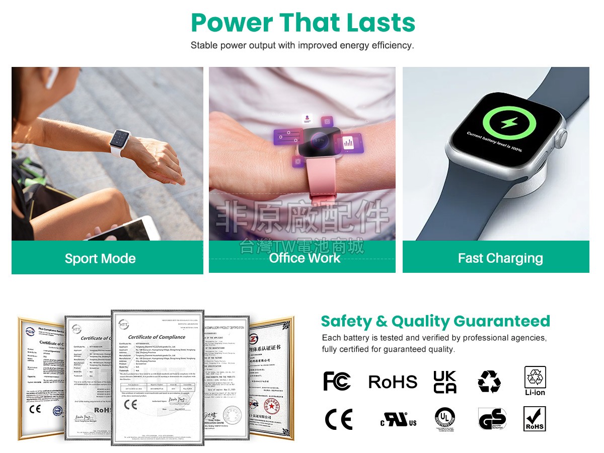 Apple A2478 EMC 3985副廠電池