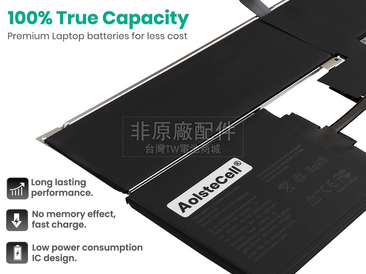 Apple MacBook Air M4 10 CPU/8 GPU 13 inch 2025副廠電池