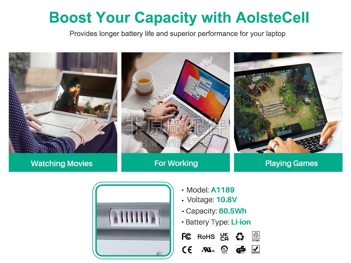 Apple MA897LL/A副廠電池