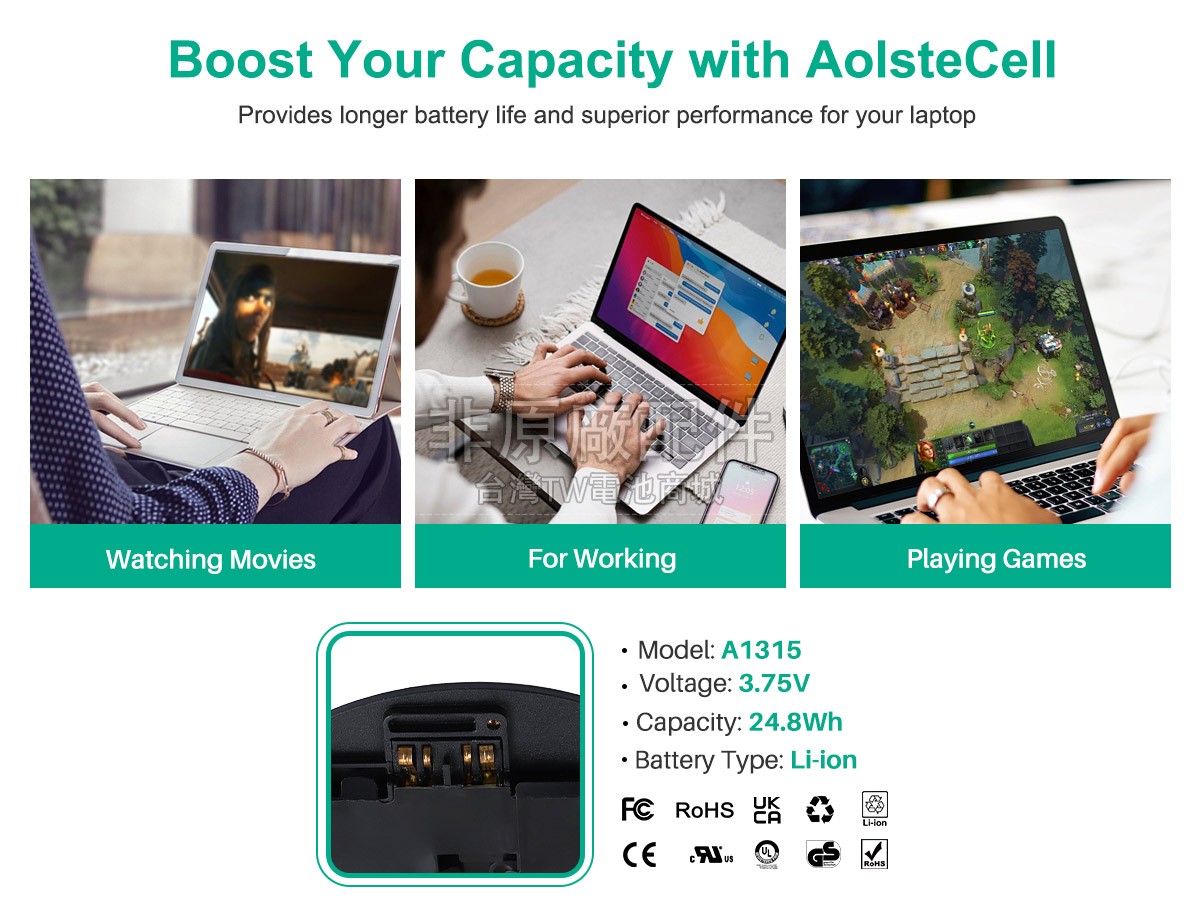 Apple MC496LL/A副廠電池