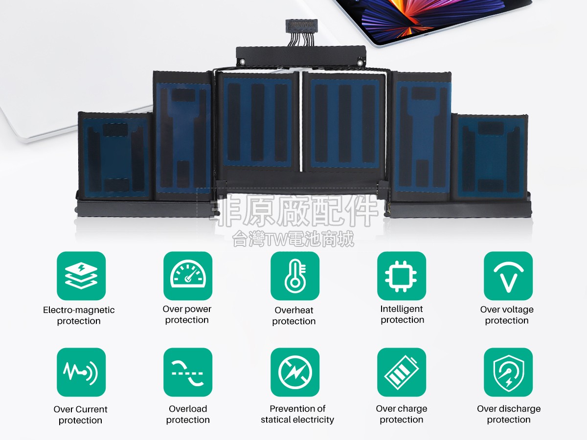 Apple MJLT2LL/A副廠電池