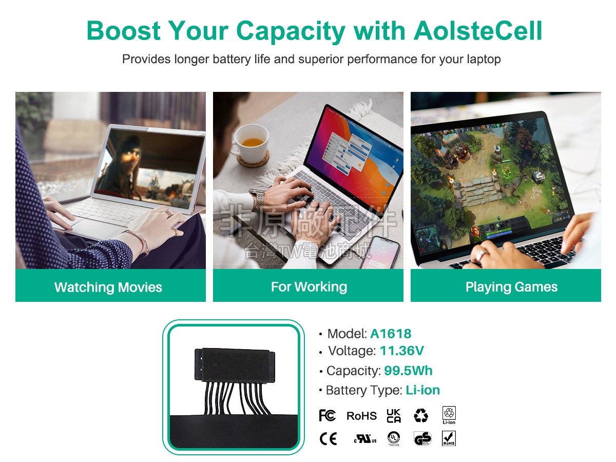 Apple MJLT2LL/A副廠電池