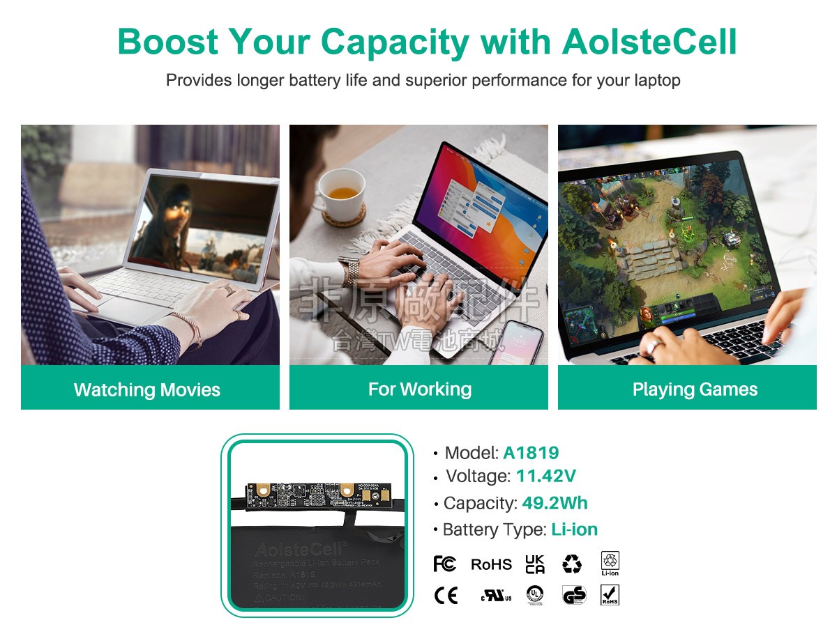 Apple MPXV2LL/A*副廠電池