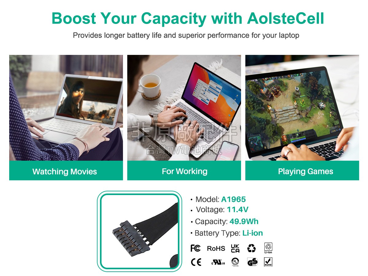 Apple A1932 EMC 3184副廠電池