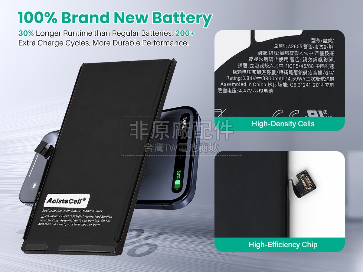 Apple IPHONE 13副廠電池