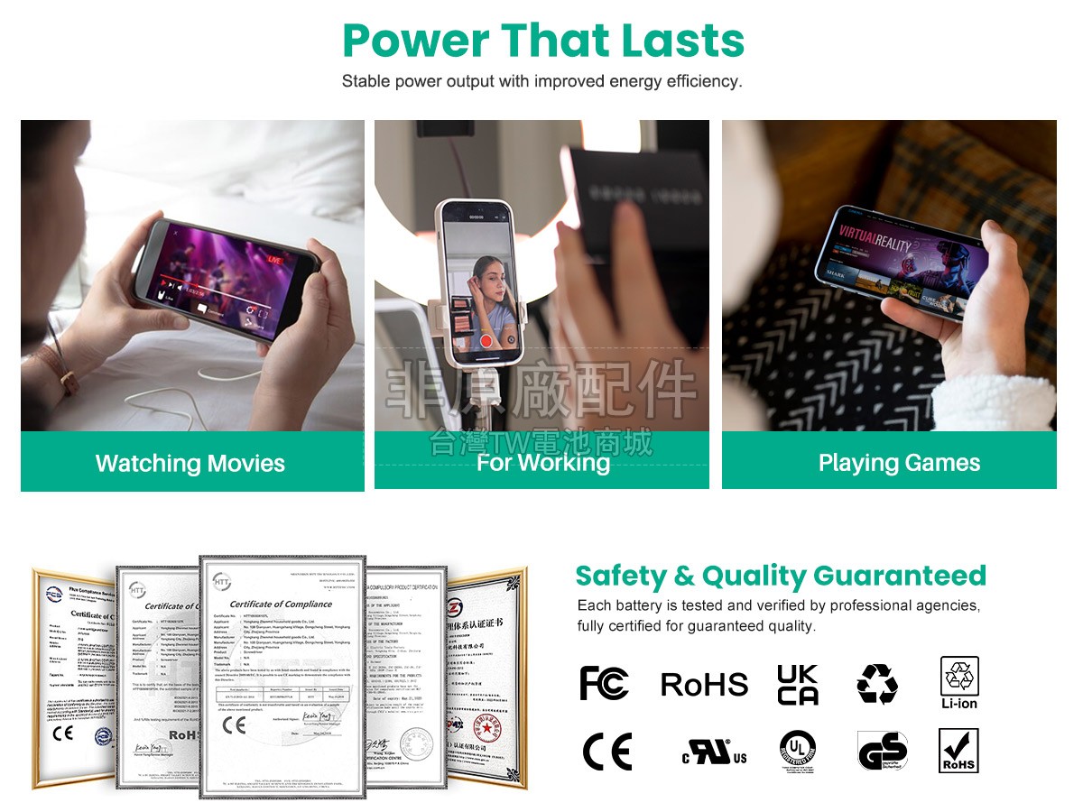 Apple IPHONE 8 PLUS副廠電池