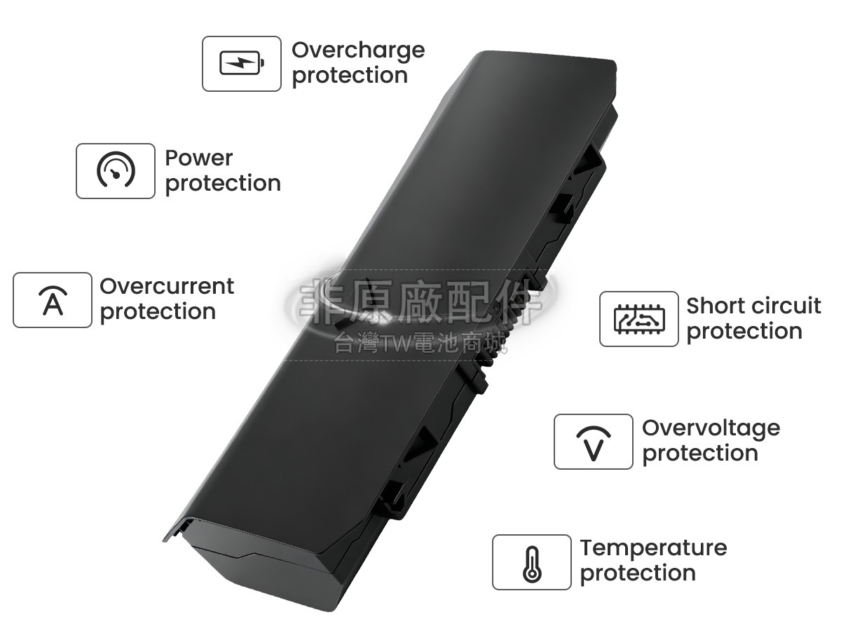 Asus G750J副廠電池