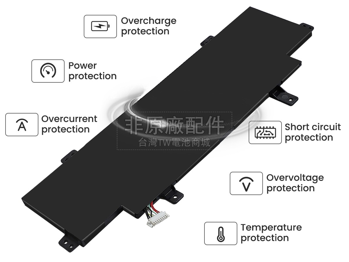 Asus Chromebook C300MA-DB01副廠電池