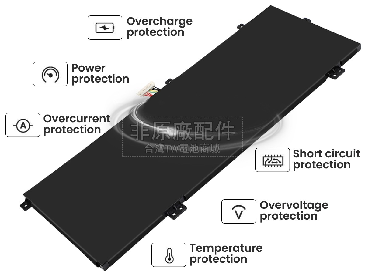 Asus 0B200-03250000副廠電池