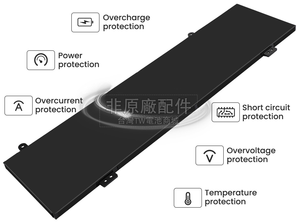 Asus 0B200-04450000副廠電池