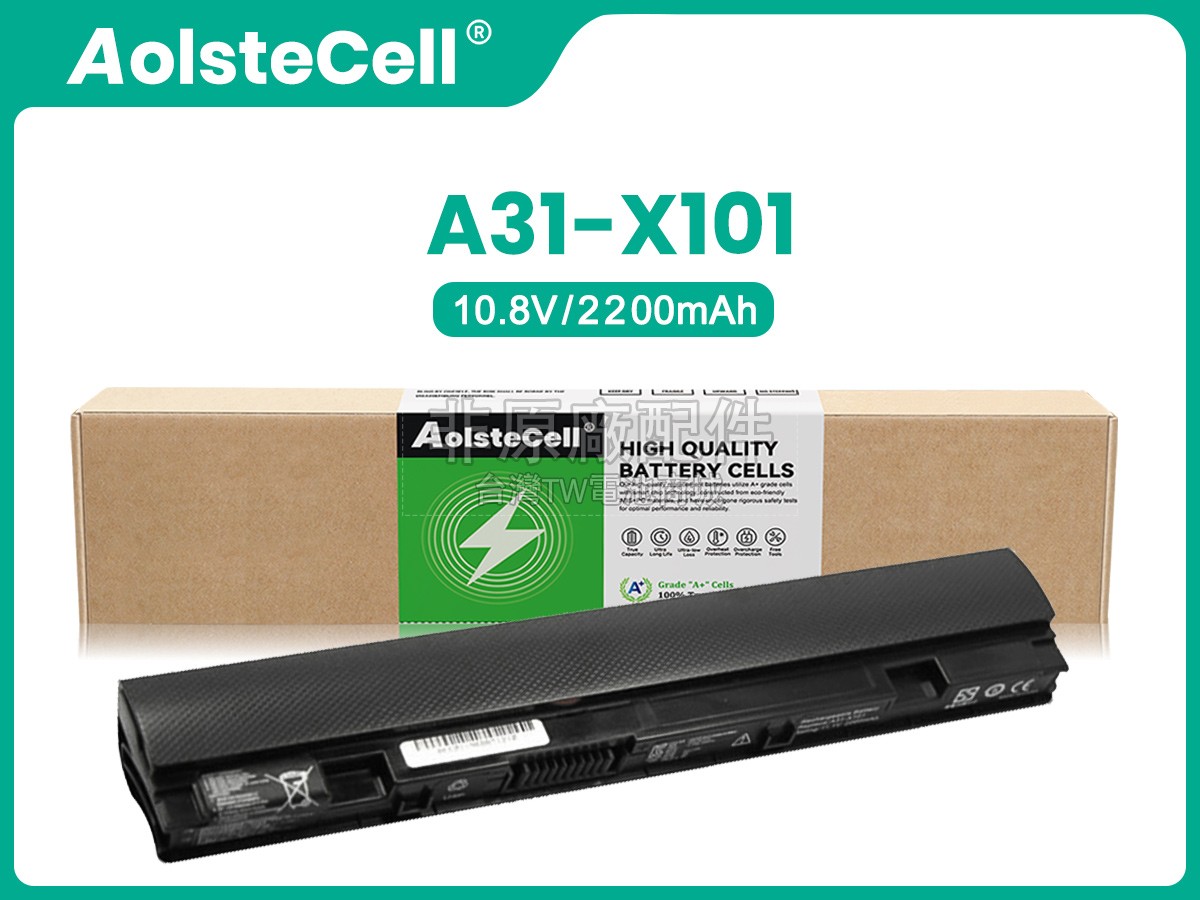 Asus Eee PC X101C副廠電池