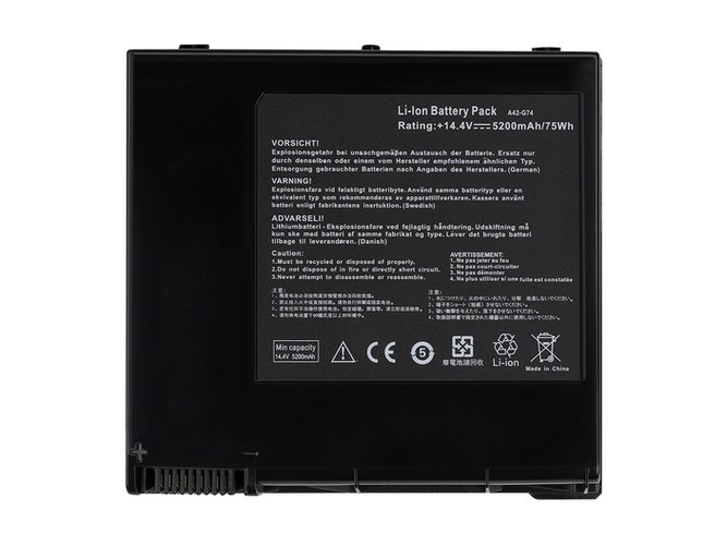原廠Asus G74SX筆電電池