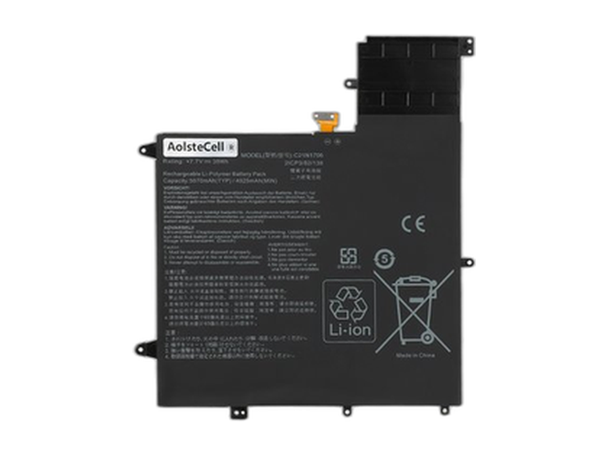 原廠Asus C21N1706(2ICP3/82/138)筆電電池