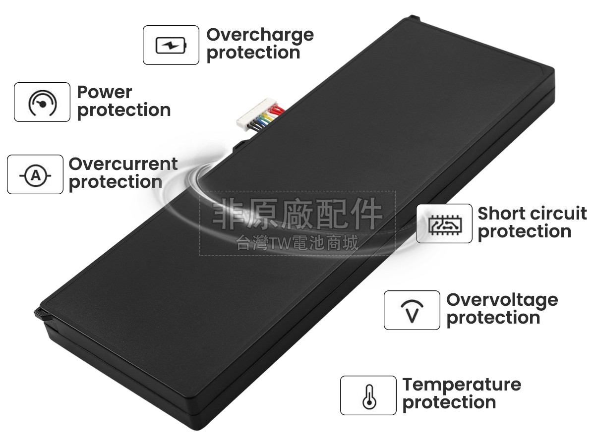 AUTEL MAXICOM MK908副廠電池