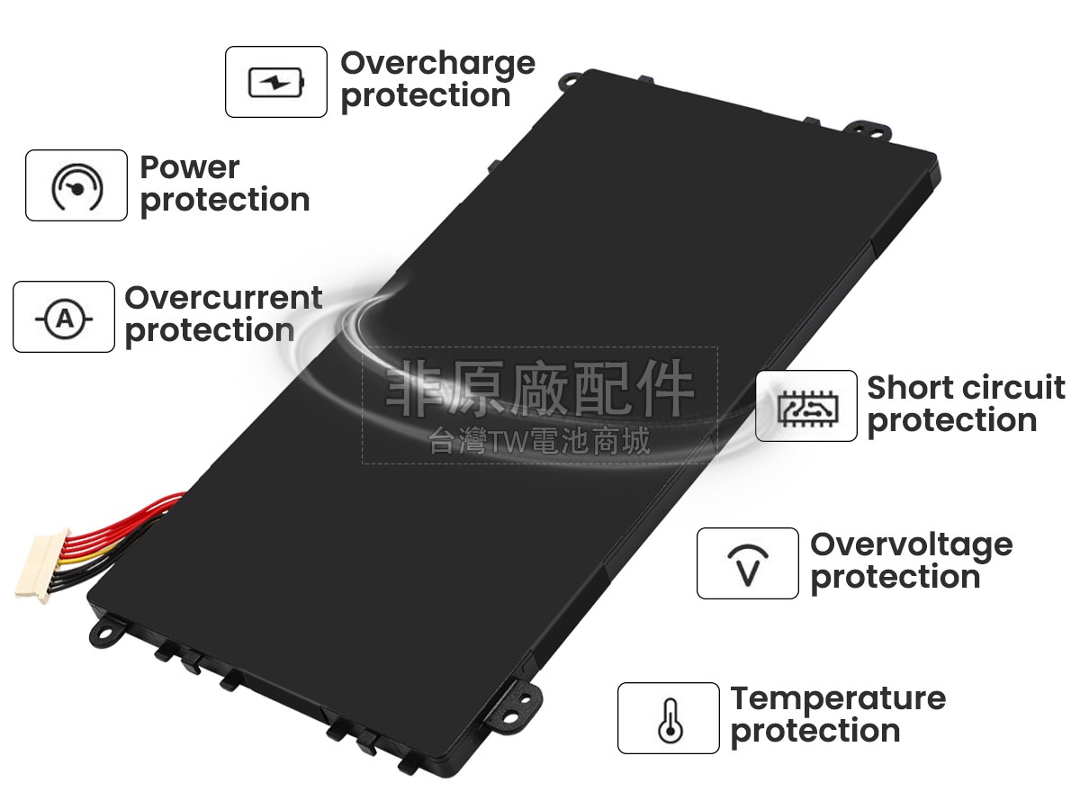 AXIOO 587578副廠電池