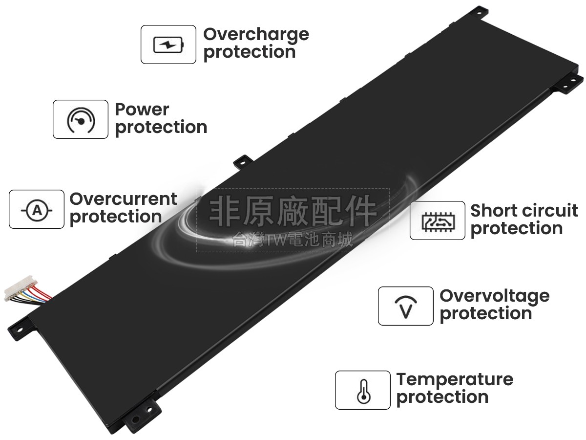 CHUWI 5059B4-2S副廠電池