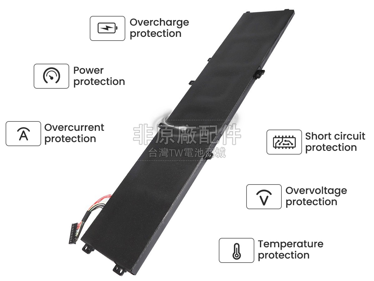 Dell P102F003副廠電池
