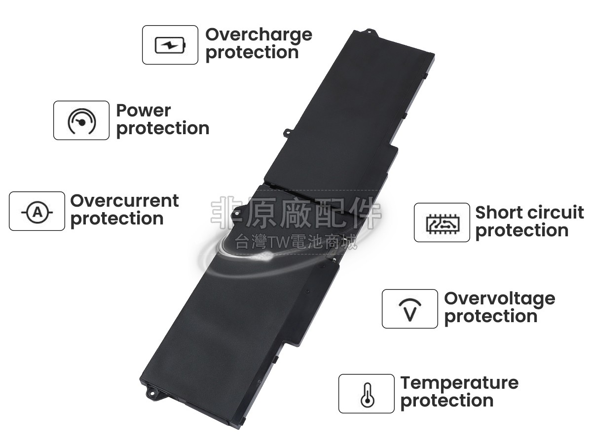 Dell 9JRV0副廠電池