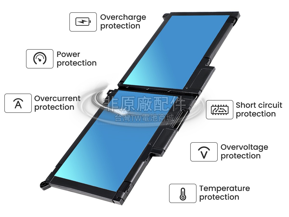 Dell DM3WC副廠電池