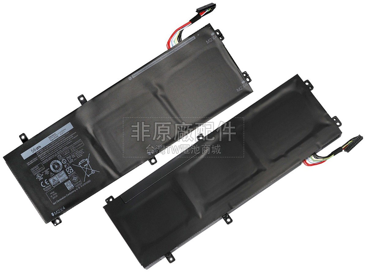 Dell P102F003副廠電池