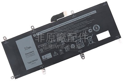 2芯32Wh Dell T16G001電池