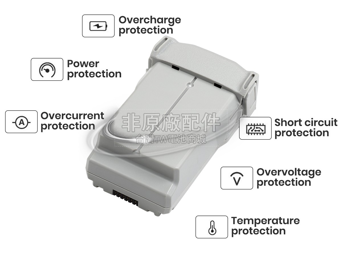 DJI MINI 5 PRO副廠電池