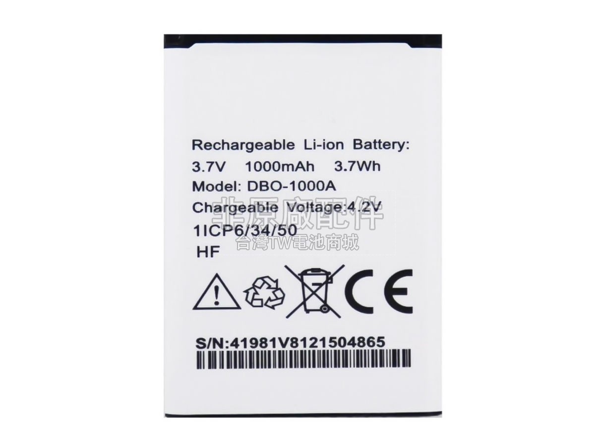 DORO 1372副廠電池