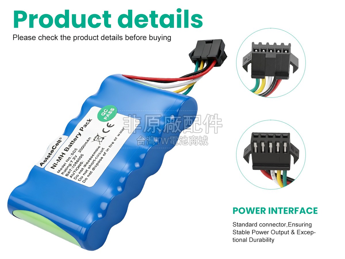EDAN SD5副廠電池