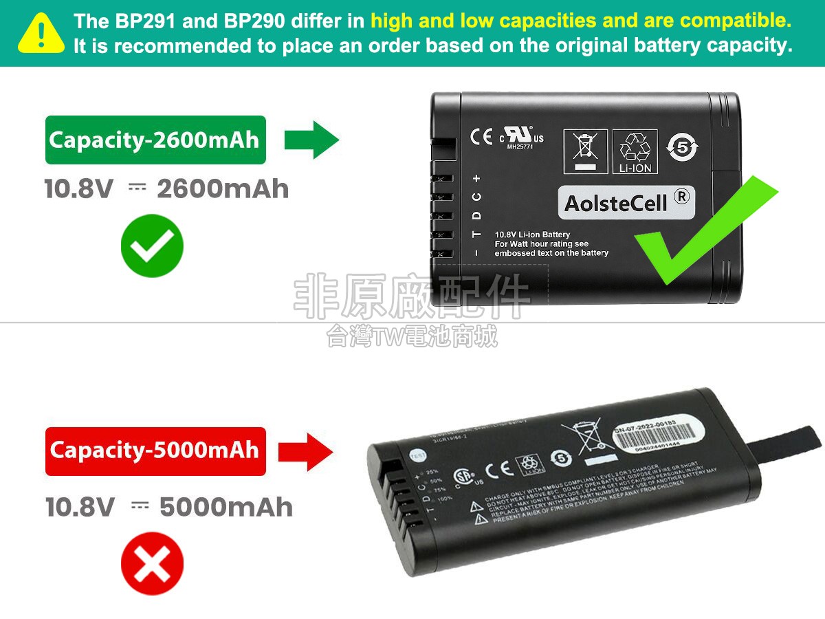 FLUKE BP290副廠電池