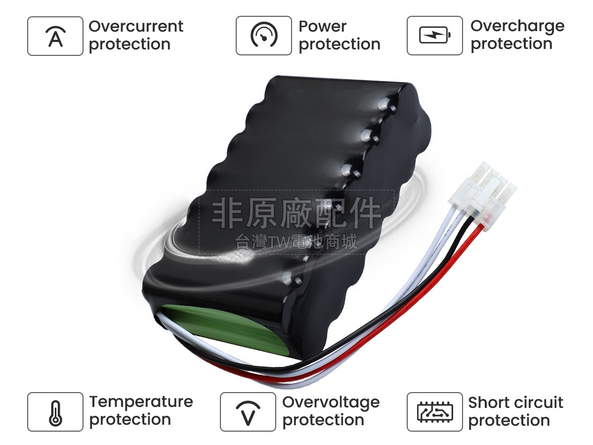 GE DASH 1800副廠電池
