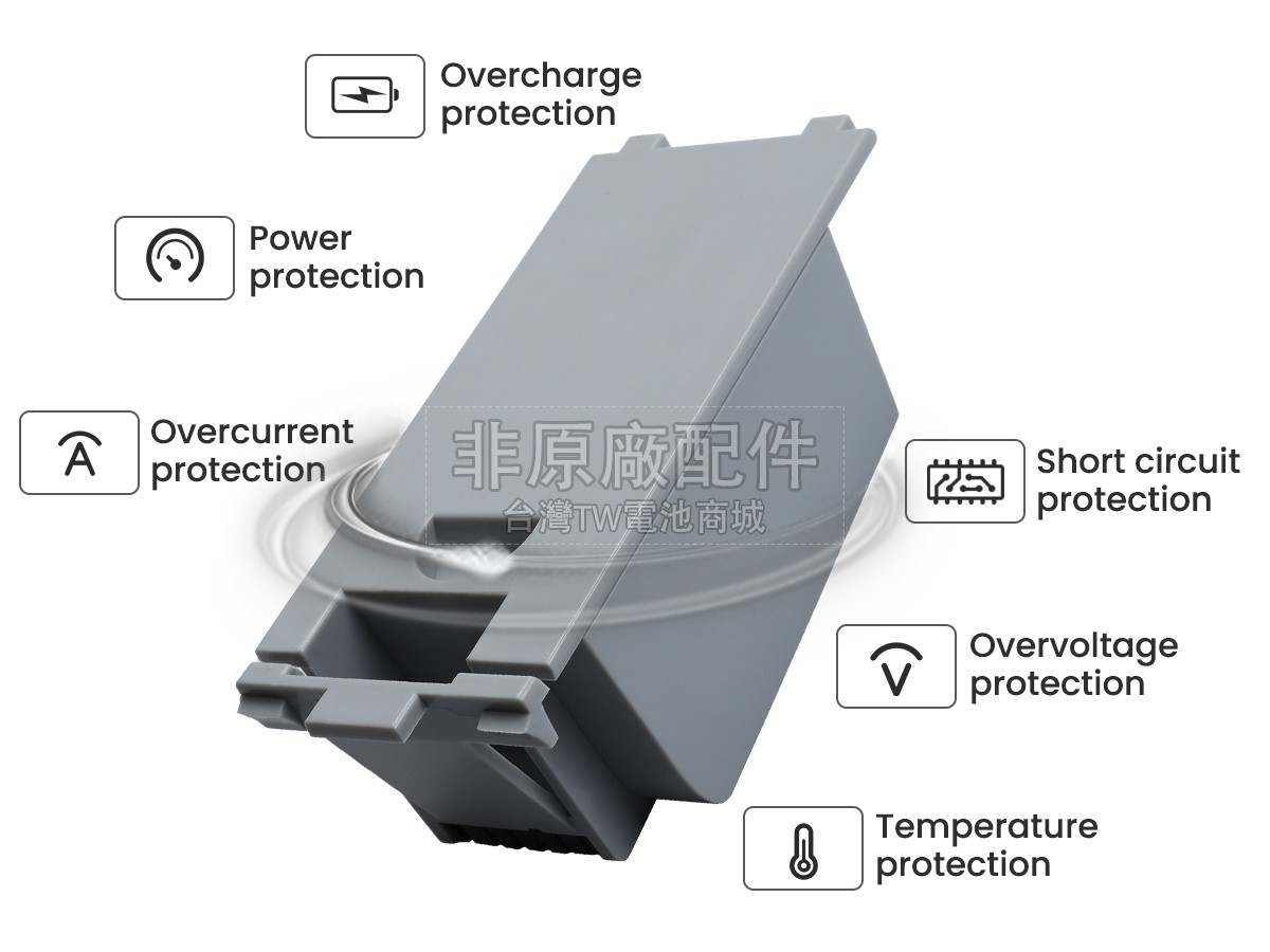 GE MAC1600副廠電池