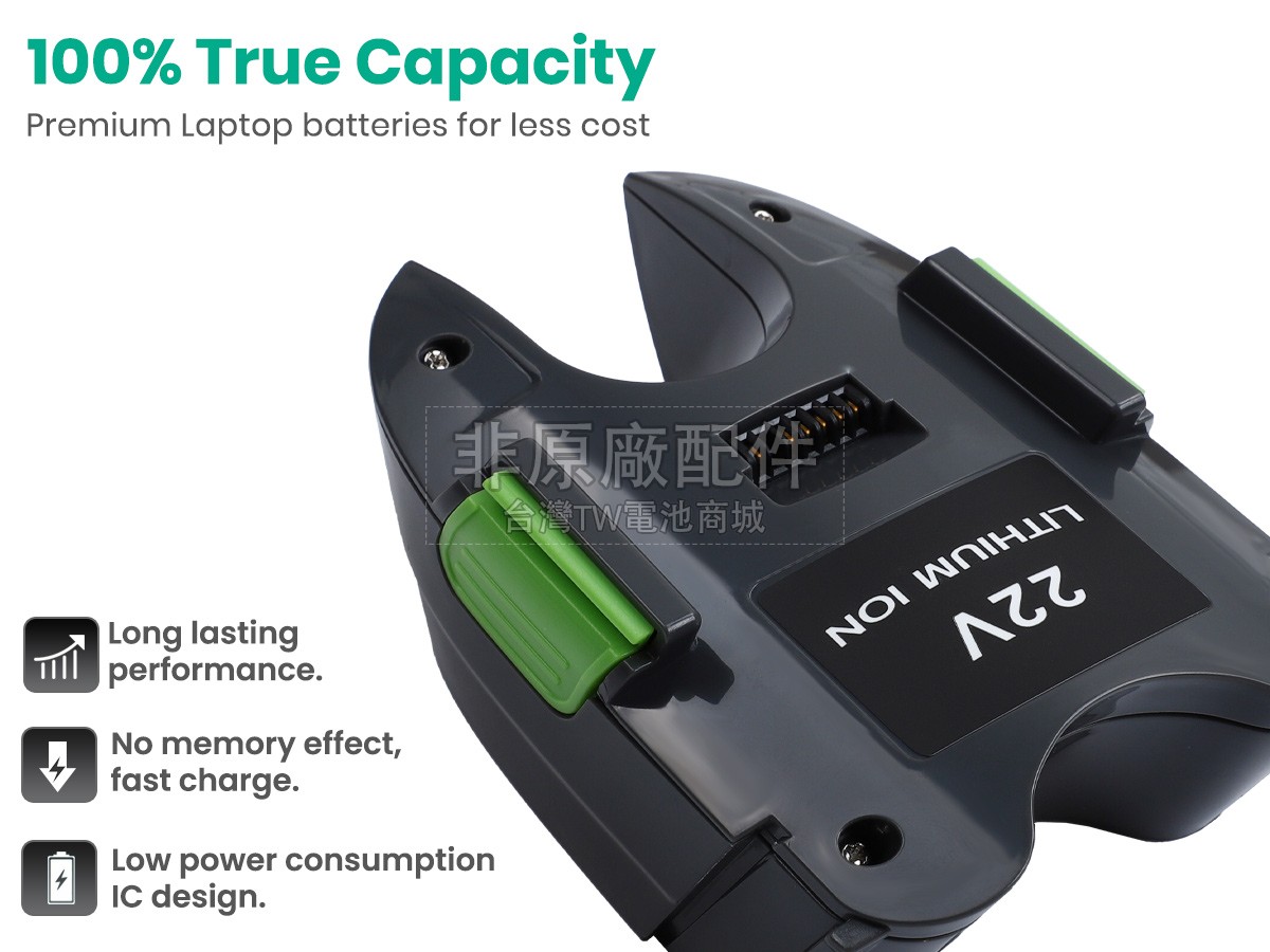 Gtech POWER FLOOR MK1 K9副廠電池