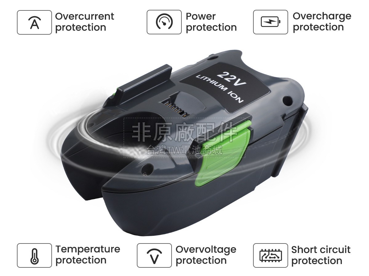 Gtech POWER FLOOR MK1 K9副廠電池