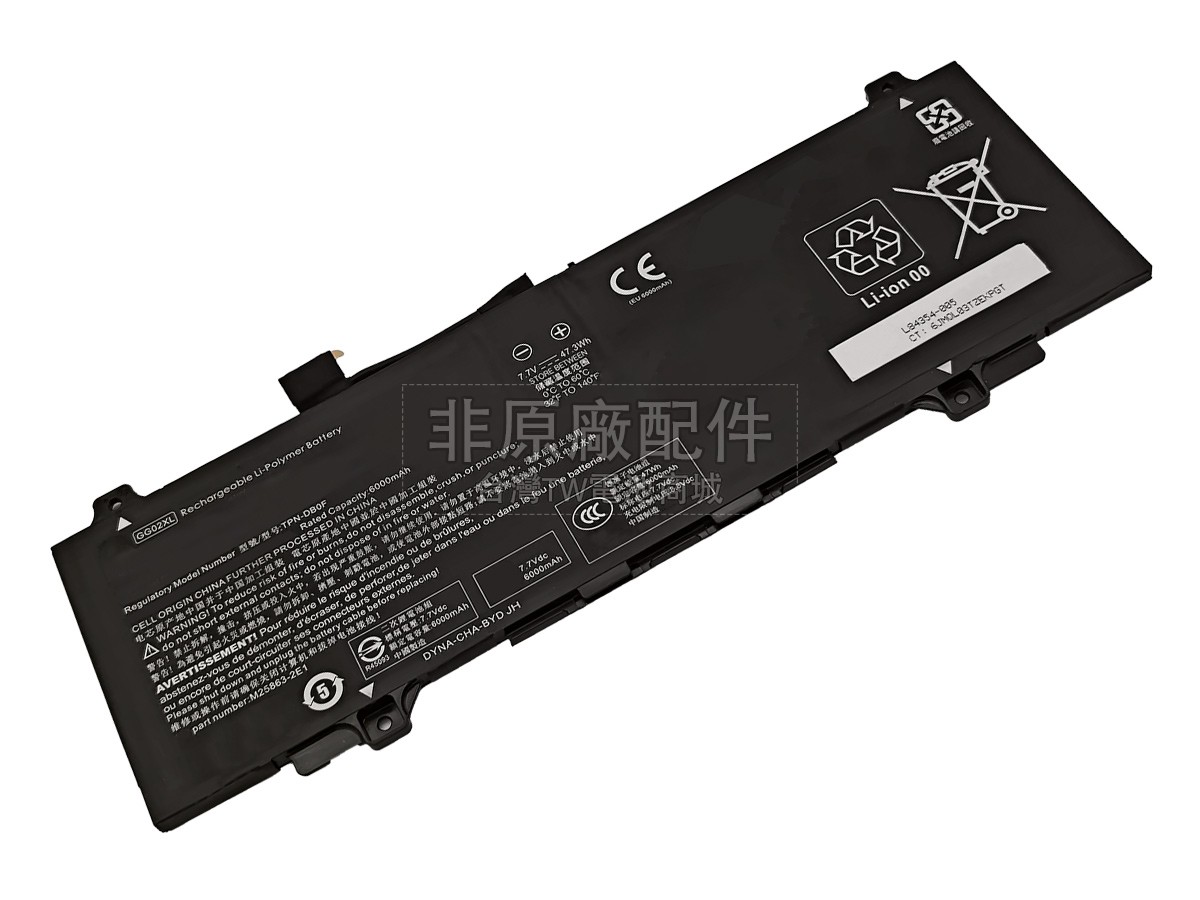 HP GG02047XL-PL副廠電池