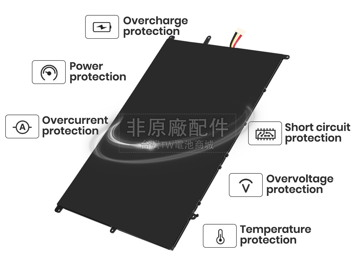 IPASON MAXBOOK P1副廠電池