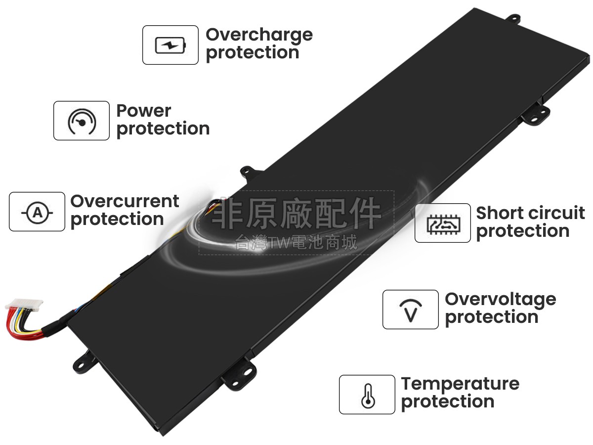 IPASON 40082738副廠電池