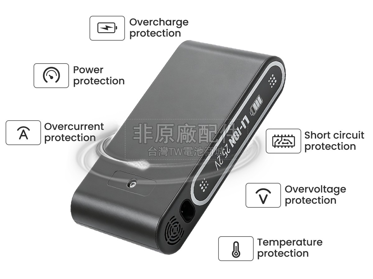 JIMMY H8 FLEX副廠電池